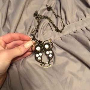 Rustic Owl Necklace!